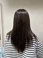 エルデ ナインズ ヘアー スタンド 川口店(elde 9's HAIR STAND) 透明感のある艶カラー。後姿まで美しく♪