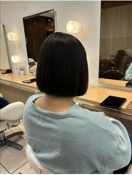 ルージュ 茗荷谷店(ROUGE) 髪質改善/縮毛矯正×ボブ【茗荷谷駅】