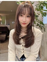 レイラバイアフロート 吉祥寺(Lila by afloat)&nbsp;レイヤーカット/顔まわりカット/おくれ毛カット/くびれ