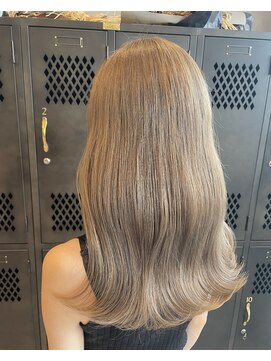 アチーブリス(achieve Liss) ハイトーンダブルカラーミルクティーベージュナチュラルウェーブ