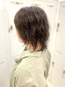 アッシュ 町田駅前通り店(Ash) 【Ash町田駅前通り店　木口優子】無造作パーマスタイル