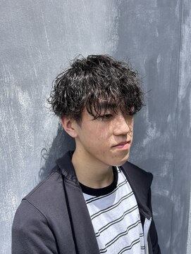 アンシェル(UNCHEL) 波巻きスパイラル波巻きパーマメンズパーマ