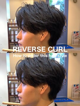 ディータ(Dita) 毛流れコンマヘアーセンターパート大宮メンズカットパーマ美容室