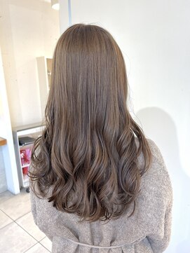 ビーチ(BEACH) 透明感ブラウンふんわりマロンベージュカラー