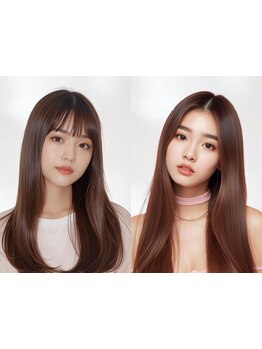 本日空きあり◎[カット+縮毛矯正\13200]イルミナカラーとの相性も良く、自然に馴染む◎［上野/上野駅］