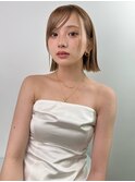 《SOYON》ケンニプモリの切りっぱなしボブ