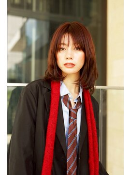 ラシェンテ みのおキューズモール(La Sente) 10代20代30代40代オススメスタイル小顔レイヤースタイル