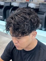 フィフスパーク(fifth PARK) 渋谷ラルフカールスペインカールメンズカットセンターパート