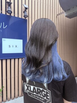 アクト(ACT) インナーカラー/ブルー/ラベンダー/ブルーバイオレット