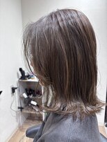 エスト 幕張本郷(est.)&nbsp;大人ガーリーダークアッシュミディアムレイヤーカット幕張本郷