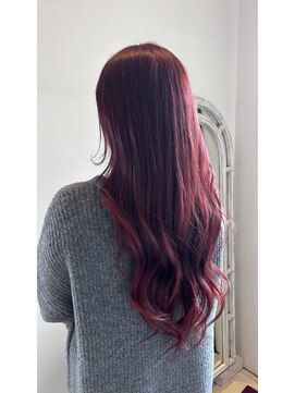 ヴィアンカ(Vianca) チェリーレッド×髪質改善カラー