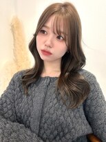 アモレット 天文館店(amoretto)&nbsp;ベージュカラー 透明感カラー 韓国ヘア くびれヘア 20代