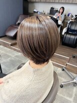 バセット バイ アルター 鎌取店(basset by aL-ter)&nbsp;着物ヘア/大人ガーリー/ダークアッシュ/似合わせカット/鎌取