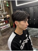 毛流れセンターパート