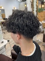 エルズ 大宮店(ailes)&nbsp;波巻きパーマ『asuka』[大宮/大宮駅/パーマ/MEN'S/ショートボブ]