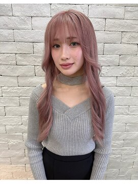 サロウィン 鹿児島天文館店(SALOWIN) ピンクベージュ/ピンク/ホワイトピンク