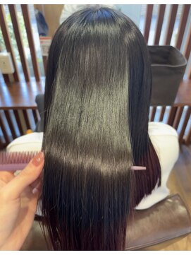トムヘアーデザイン 古川橋店(TOM HAIR DESIGN) 髪質改善ストレートで理想の髪へ