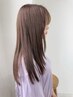カット+フルカラー(白髪染めOK)+高保湿トリートメント¥12800→¥11000