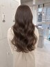 【渡辺指名/2～4回目】レイヤーカット+赤み消しベージュカラー+トリ　