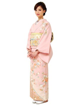 ゲッカビジン(GEKKABIJIN) レンタル訪問着AS25 32000円《東京着物レンタル六本木月下美人》