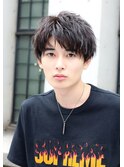 マネできる簡単コンマバング センターパートマッシュ ゆるパーマ