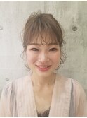 カジュアルヘアアレンジ