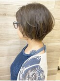 【morio】札幌ボブ 大人かわいいくびれショートボブ