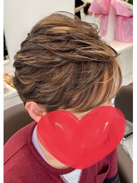 サロンドノア(Salon de NoA) beige×ハイライト