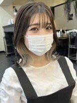 ヒート バイ アンカットラウンジ 渋谷(HEAT by UNCUT&LOUNGE)&nbsp;インナーカラー/イヤリングカラー/ケアブリーチ/ベージュ