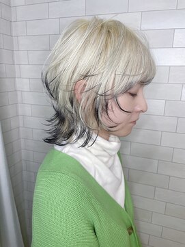 アルマヘア(Alma hair) 裾ブラック