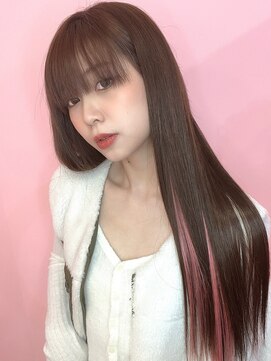 シーズン 大阪(SEASON) 【エクステ】インナーカラー/ピンクヘア/エクステ専門店大阪