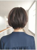 丸みショート/ショートカット/ショートヘア/20代/30代/40代