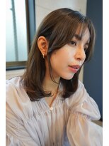 アンジェリカラボ 梅田店(ANGELICA LABO)&nbsp;トレンドレイヤー×ミディアムワンカール【後藤】