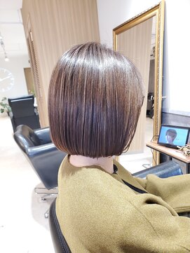 マナワ(manawa) 白髪ぼかしハイライト×ミルクティベージュ