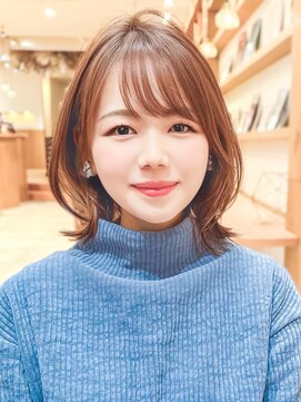 ルエ(rue) くびレイヤーボブウルフカット似合わせイメチェン京都◎前髪あり