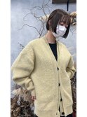 オリーブカラー ミニボブ