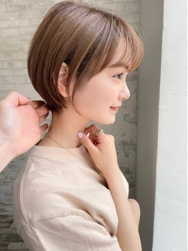 アンバー 池袋(amber) レイヤーボブ/ハイライトカラー/前髪[池袋駅]