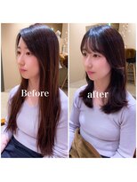 アリーズ(ALLYS)&nbsp;前髪似合わせカット