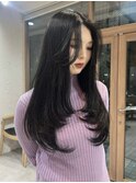 レイヤーカット 顔周りカット 韓国ヘア/吉祥寺 三鷹 あ