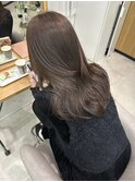 ブリーチなしダブルカラー ベージュカラー