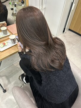 スイ(sui) ブリーチなしダブルカラー ベージュカラー
