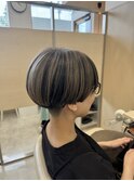 ハンサムマッシュ×アンブレラカラー外国人風