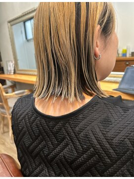 コンパス(COMPASS) ベージュコントラストロブ