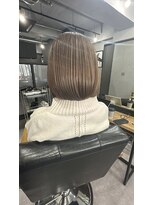 ウェイビー 桜木町店(WAVY)&nbsp;【WAVY】落ち着いた明るさの透明感あるミルクティ