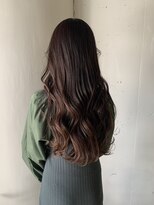 エメ(EME)&nbsp;ブラウンカラー　カットカラートリートメント　平塚駅　平塚