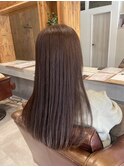 ふんわりカールヘルシースタイルルーズヘアショコラアッシュ