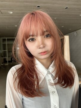 パーク(PAAQ) レイヤー/ミディアムレイヤー/ハッシュカット/ルーツカラー