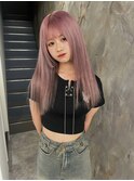 くすみピンク