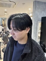 曲がる縮毛矯正専門店 バイ レイズ 名駅(曲がる縮毛矯正専門店 by RAYS) 曲がる縮毛矯正 刈り上げあり センターパート K