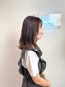 グランツ(GLANZ) GLANZ_ミニウルフ/デジタルパーマ/チェリーブラウン